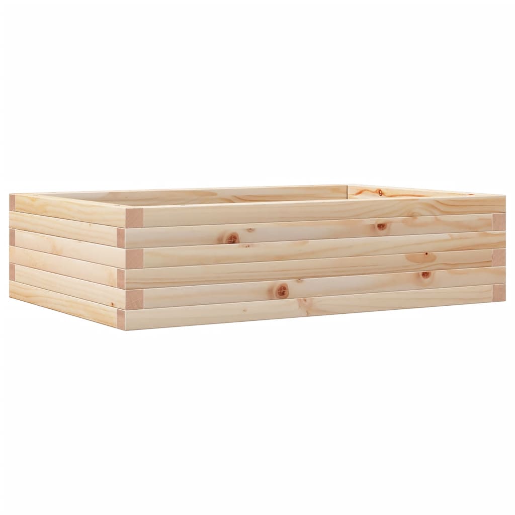 Garden Planter 90x60x23 cm Solid Wood Pine