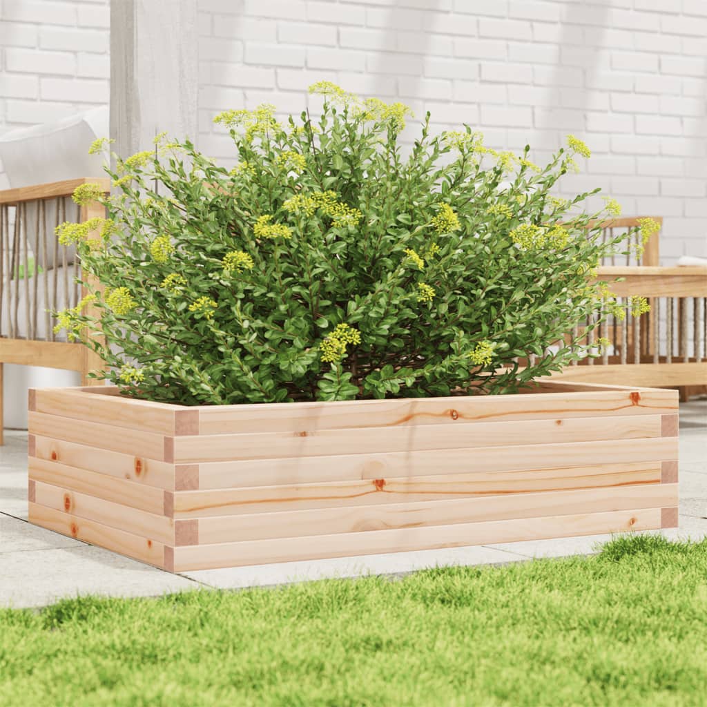 Garden Planter 90x60x23 cm Solid Wood Pine