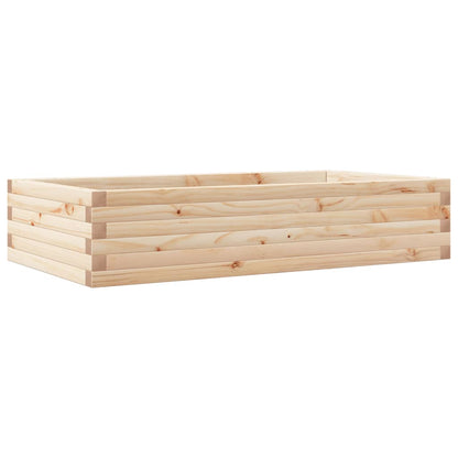 Garden Planter 110x60x23 cm Solid Wood Pine