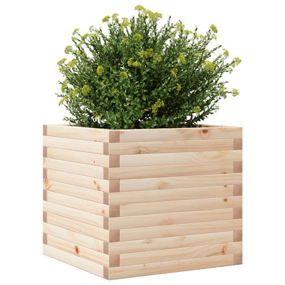 Garden Planter 50x50x45.5 cm Solid Wood Pine