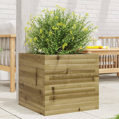 Garden Planter 50x50x45.5 cm Impregnated Wood Pine