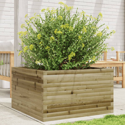 Garden Planter 80x80x45.5 cm Impregnated Wood Pine