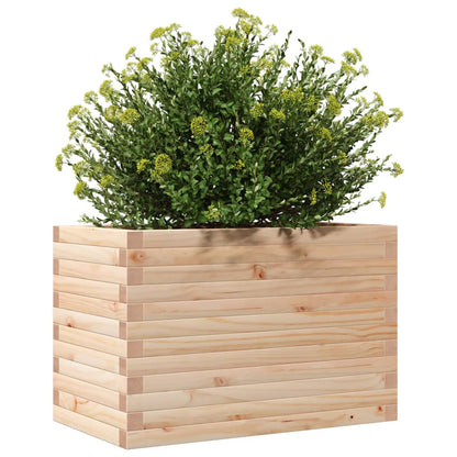 Garden Planter 70x40x45.5 cm Solid Wood Pine