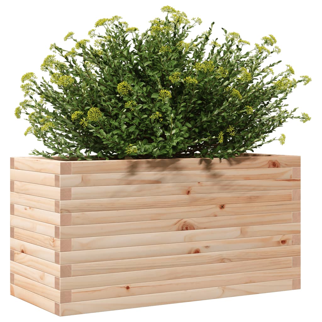 Garden Planter 90x40x45.5 cm Solid Wood Pine