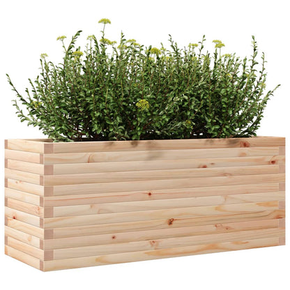 Garden Planter 110x40x45.5 cm Solid Wood Pine