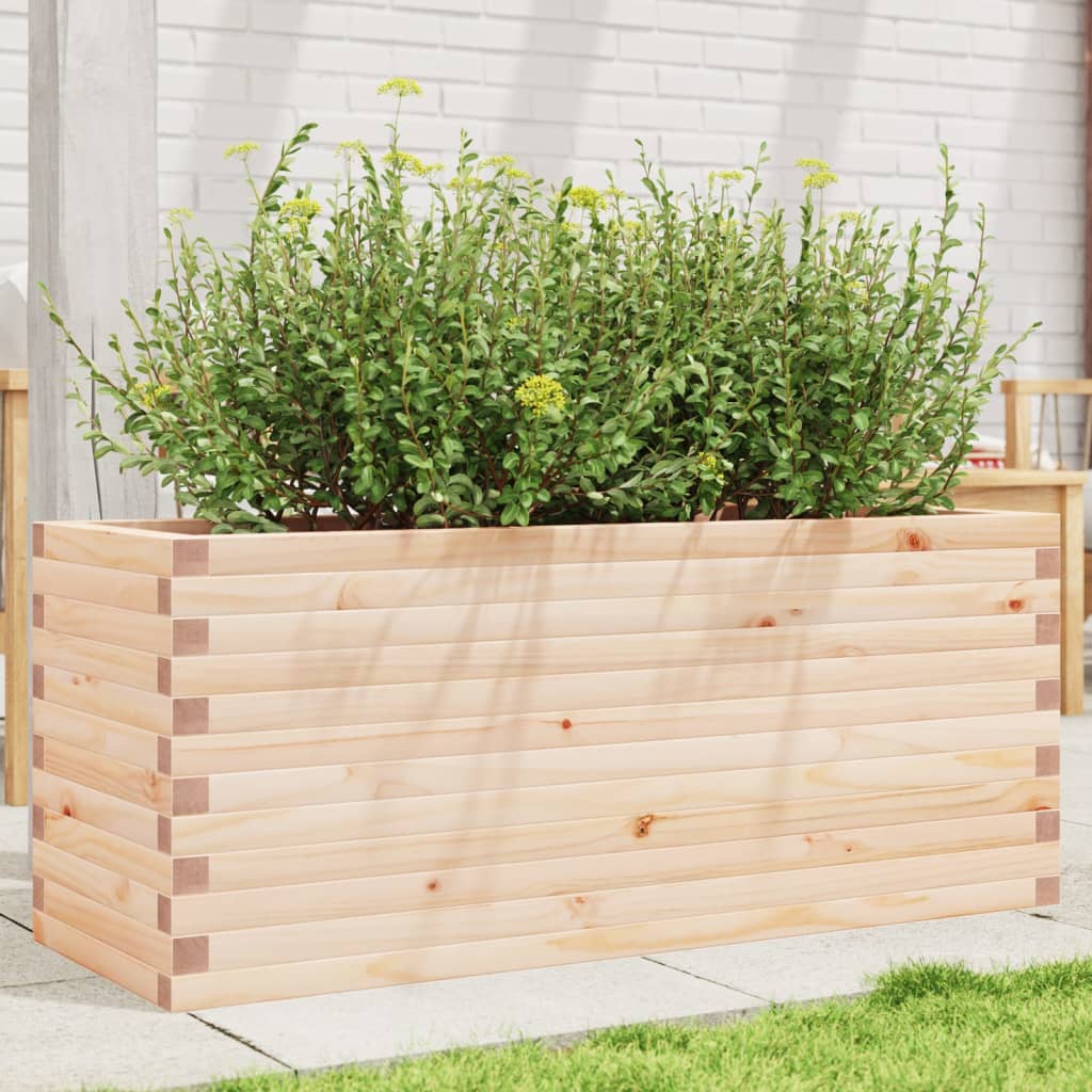 Garden Planter 110x40x45.5 cm Solid Wood Pine