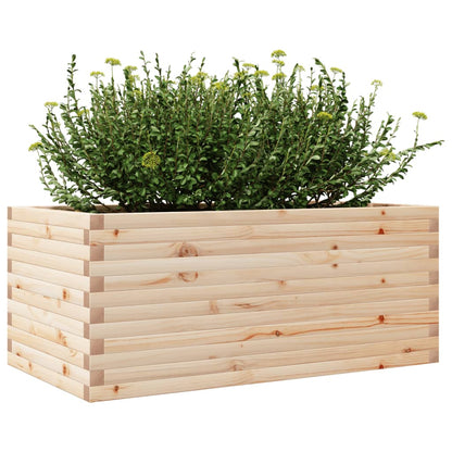 Garden Planter 110x60x45.5 cm Solid Wood Pine