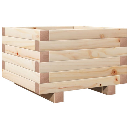 Garden Planter 40x40x26.5 cm Solid Wood Pine