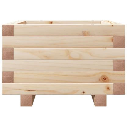 Garden Planter 40x40x26.5 cm Solid Wood Pine