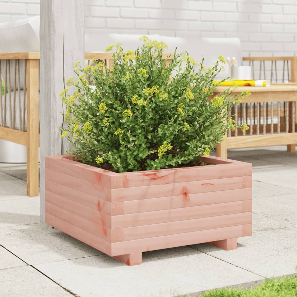 Garden Planter 50x50x26.5 cm Solid Wood Douglas