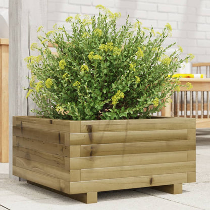 Garden Planter 50x50x26.5 cm Impregnated Wood Pine