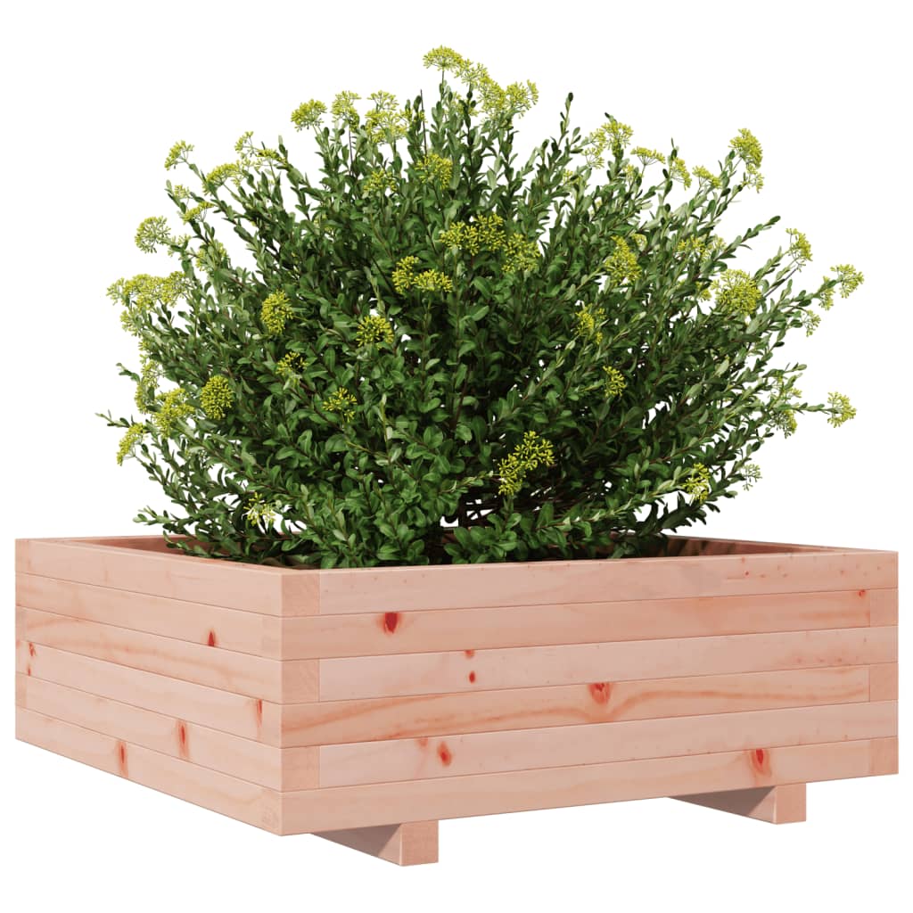 Garden Planter 70x70x26.5 cm Solid Wood Douglas