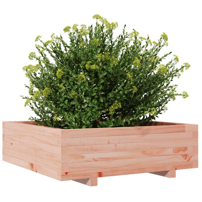 Garden Planter 80x80x26.5 cm Solid Wood Douglas