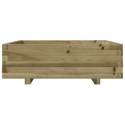 Garden Planter 80x80x26.5 cm Impregnated Wood Pine