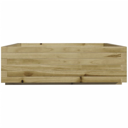 Garden Planter 80x80x26.5 cm Impregnated Wood Pine