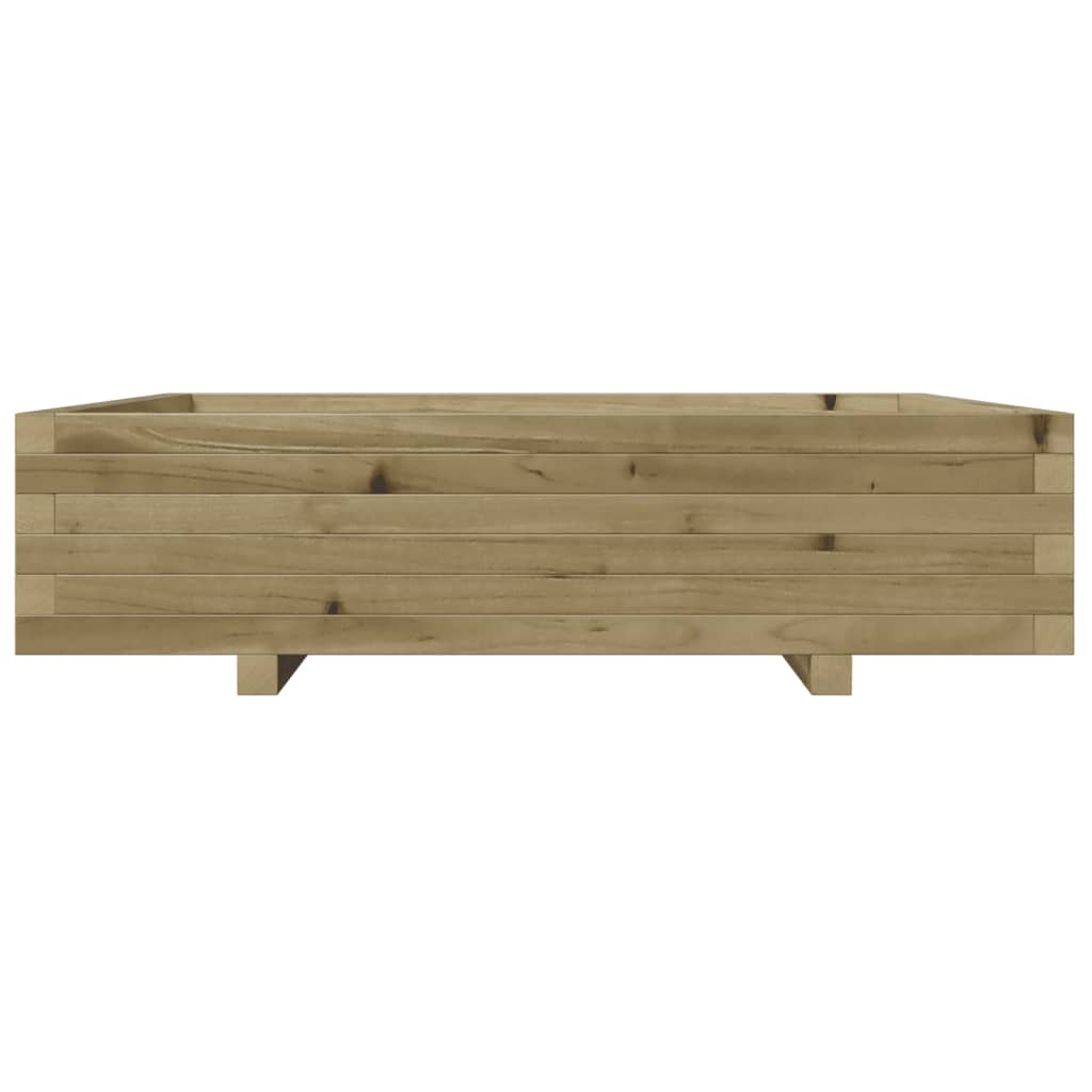 Garden Planter 100x100x26.5 cm Impregnated Wood Pine