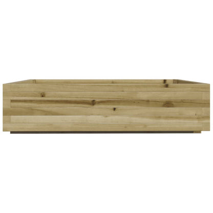 Garden Planter 100x100x26.5 cm Impregnated Wood Pine