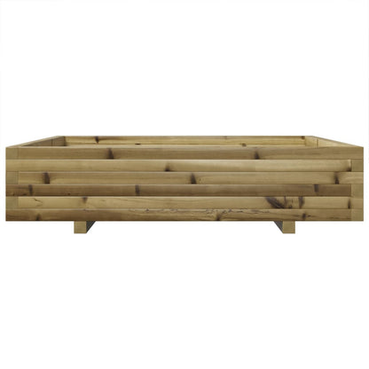 Garden Planter 110x110x26.5 cm Impregnated Wood Pine