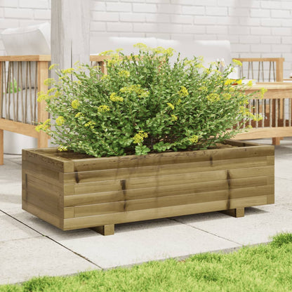 Garden Planter 90x40x26.5 cm Impregnated Wood Pine