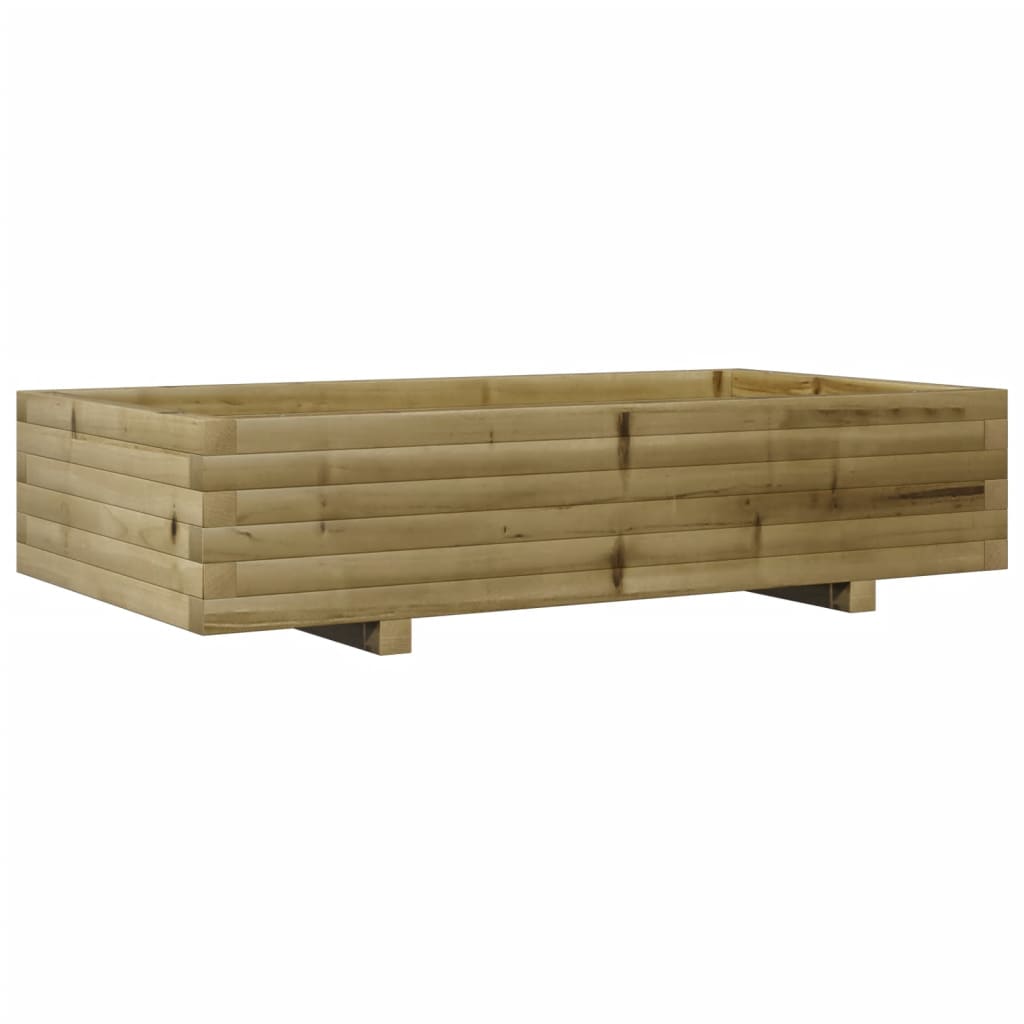 Garden Planter 110x60x26.5 cm Impregnated Wood Pine