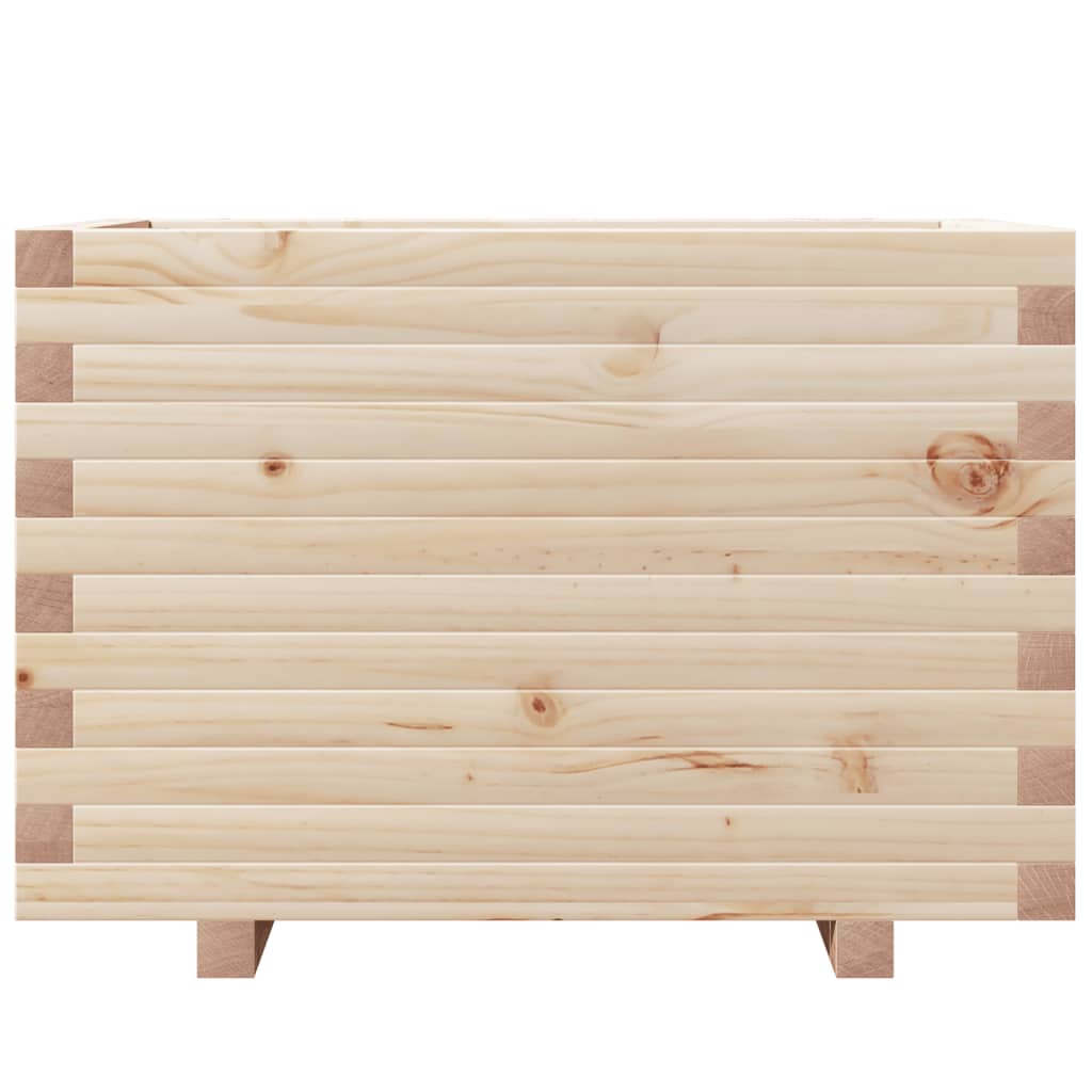 Garden Planter 70x40x49.5 cm Solid Wood Pine