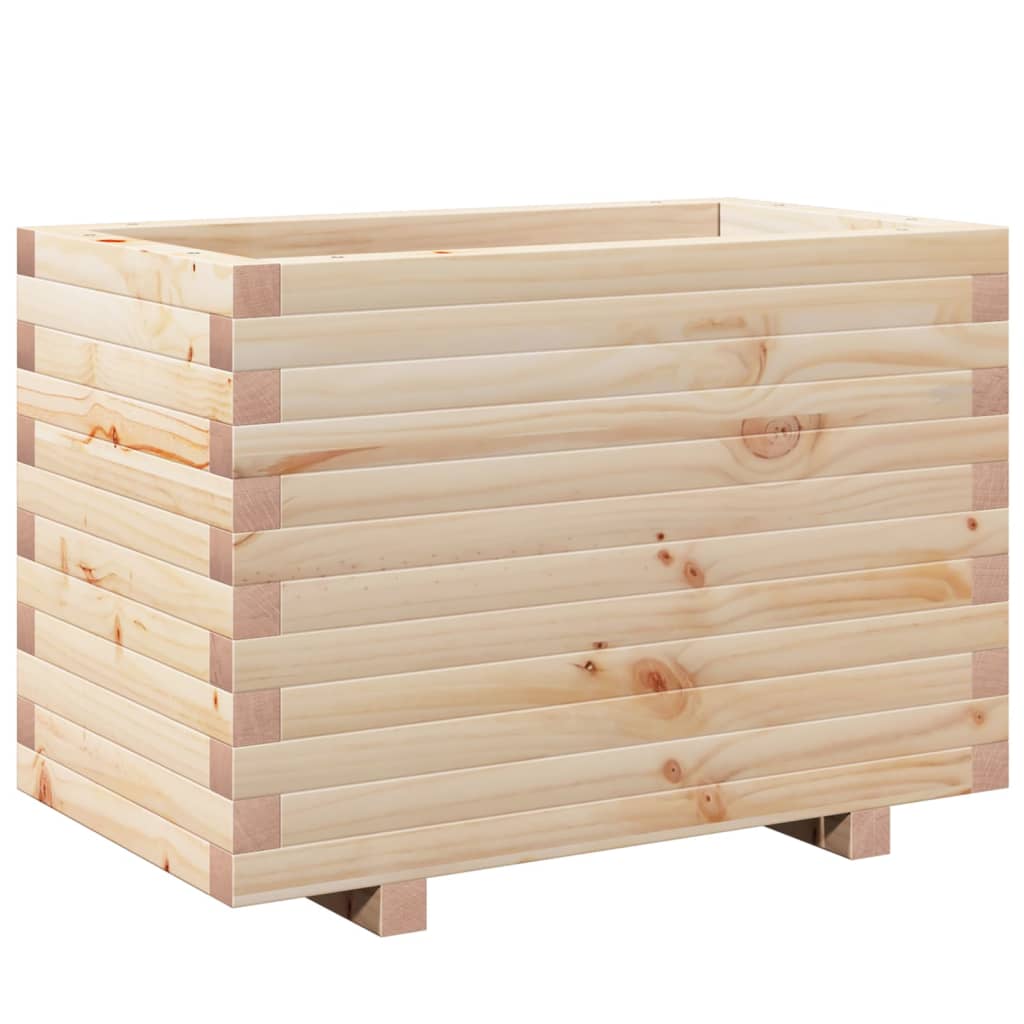 Garden Planter 70x40x49.5 cm Solid Wood Pine