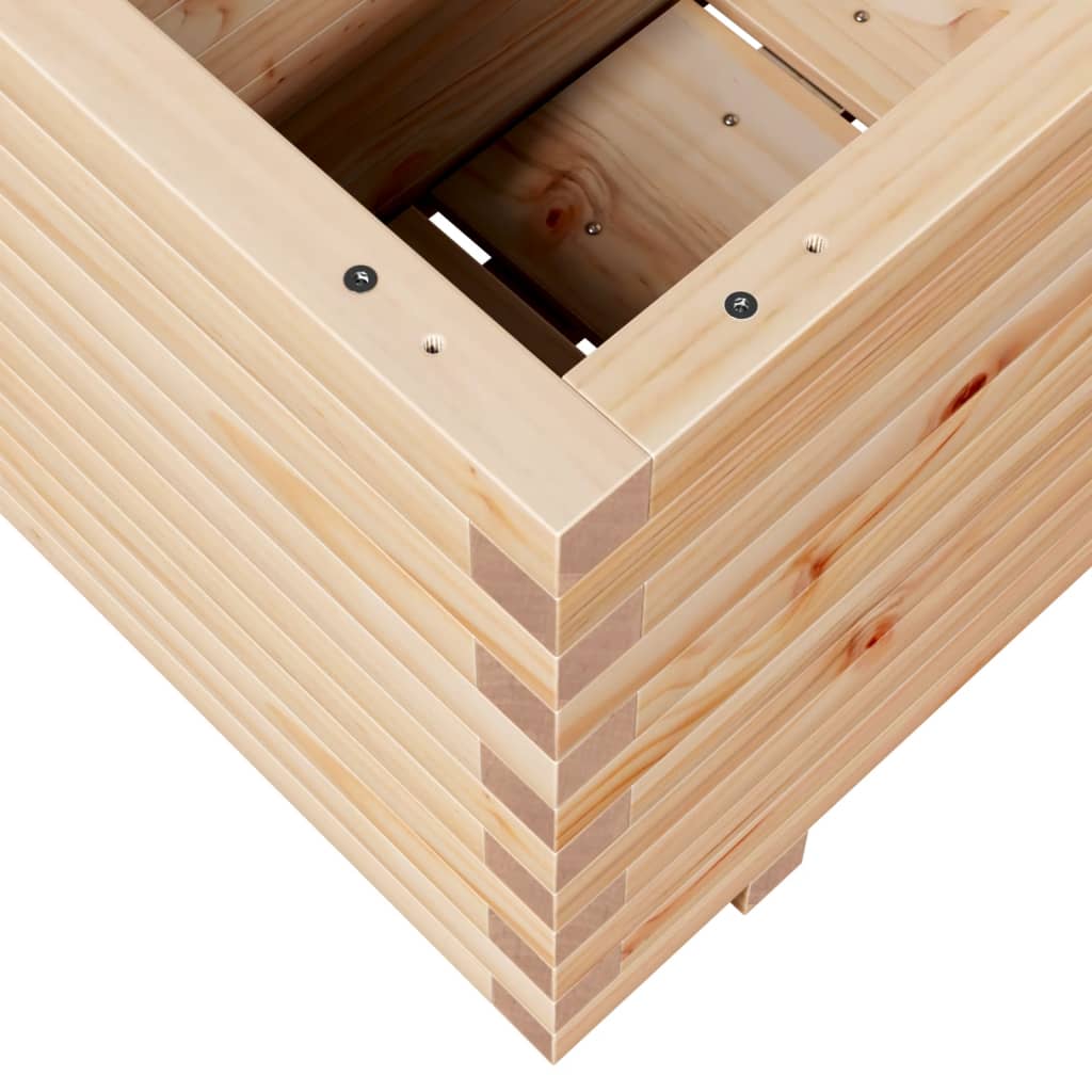 Garden Planter 70x40x49.5 cm Solid Wood Pine