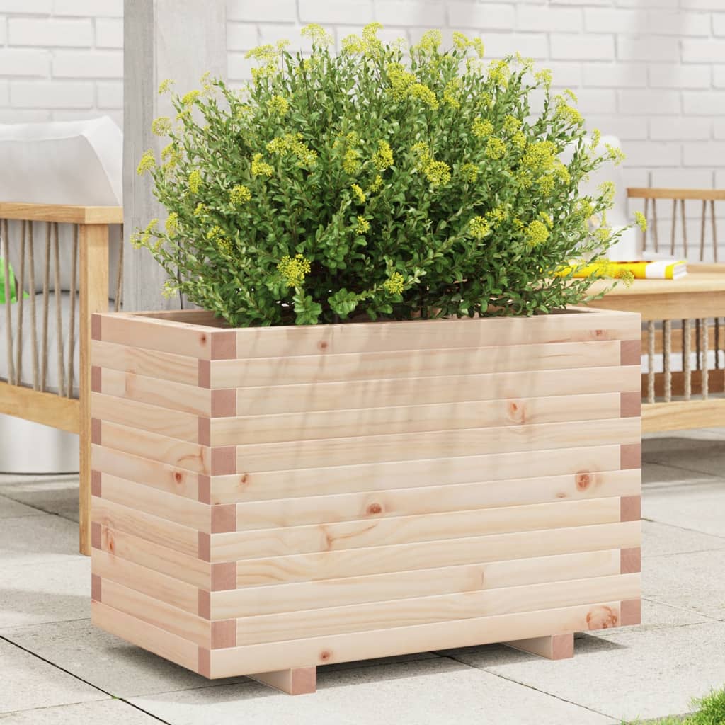 Garden Planter 70x40x49.5 cm Solid Wood Pine