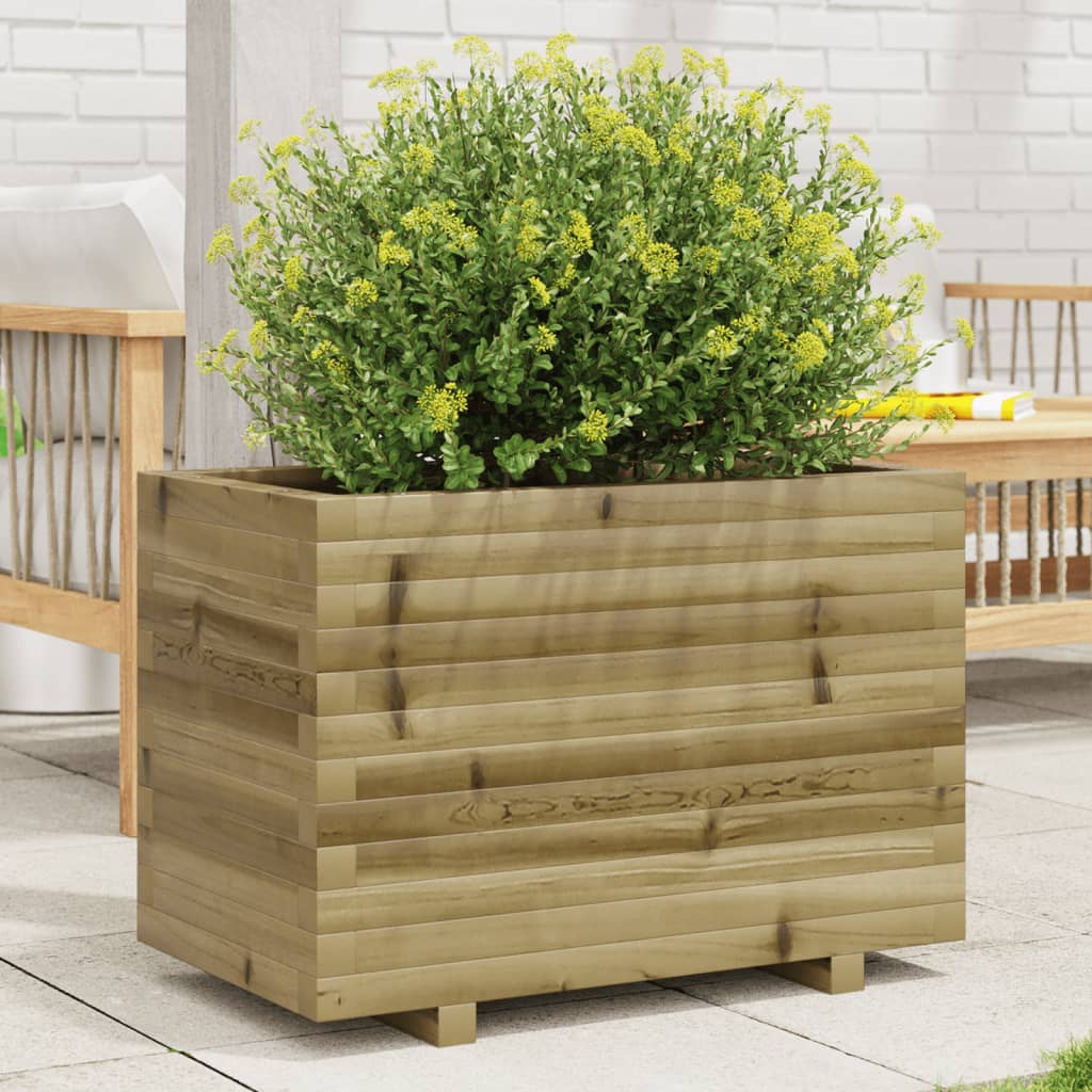 Garden Planter 70x40x49.5 cm Impregnated Wood Pine