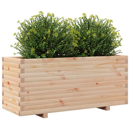 Garden Planter 110x40x49.5 cm Solid Wood Pine