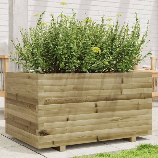 Garden Planter 90x60x49.5 cm Impregnated Wood Pine