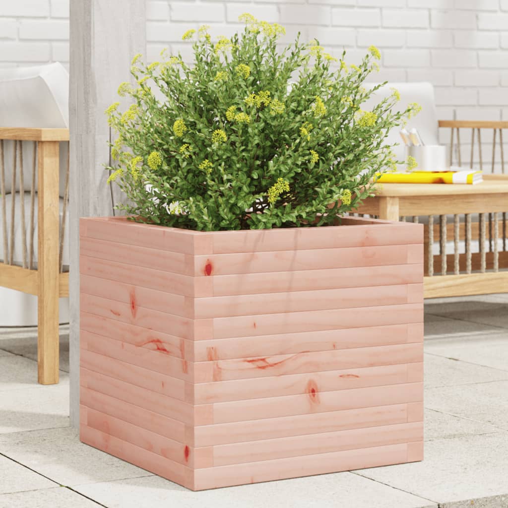 Garden Planter 50x50x46 cm Solid Wood Douglas