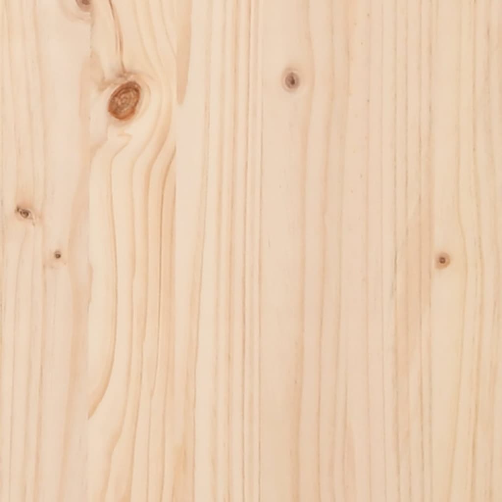 Garden Planter 80x80x46 cm Solid Wood Pine