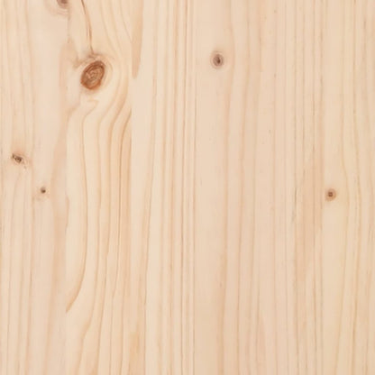 Garden Planter 80x80x46 cm Solid Wood Pine