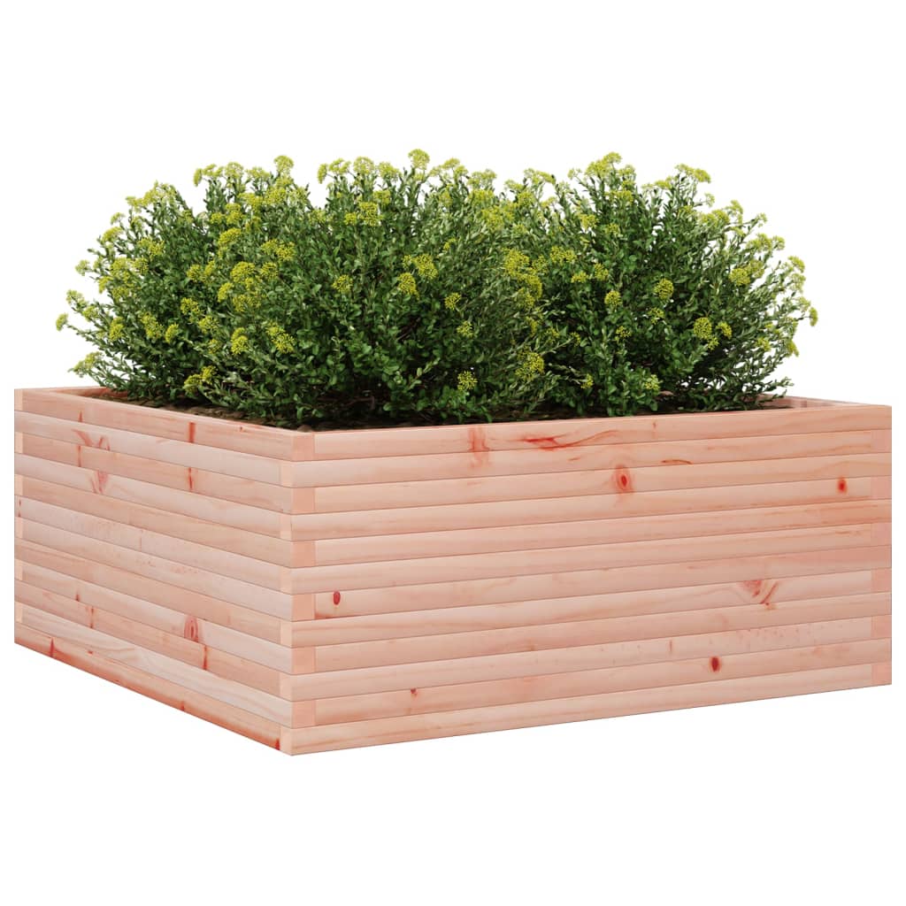 Garden Planter 110x110x46 cm Solid Wood Douglas