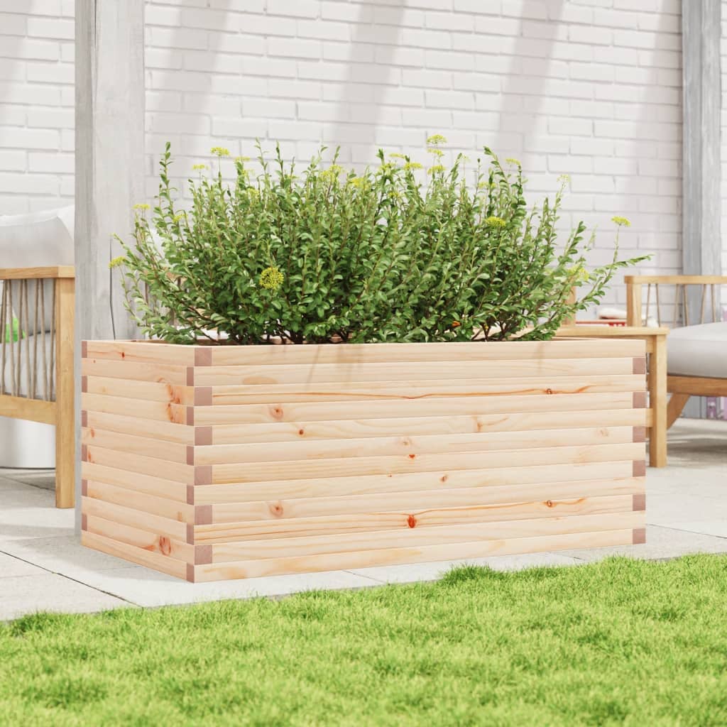 Garden Planter 110x60x46 cm Solid Wood Pine