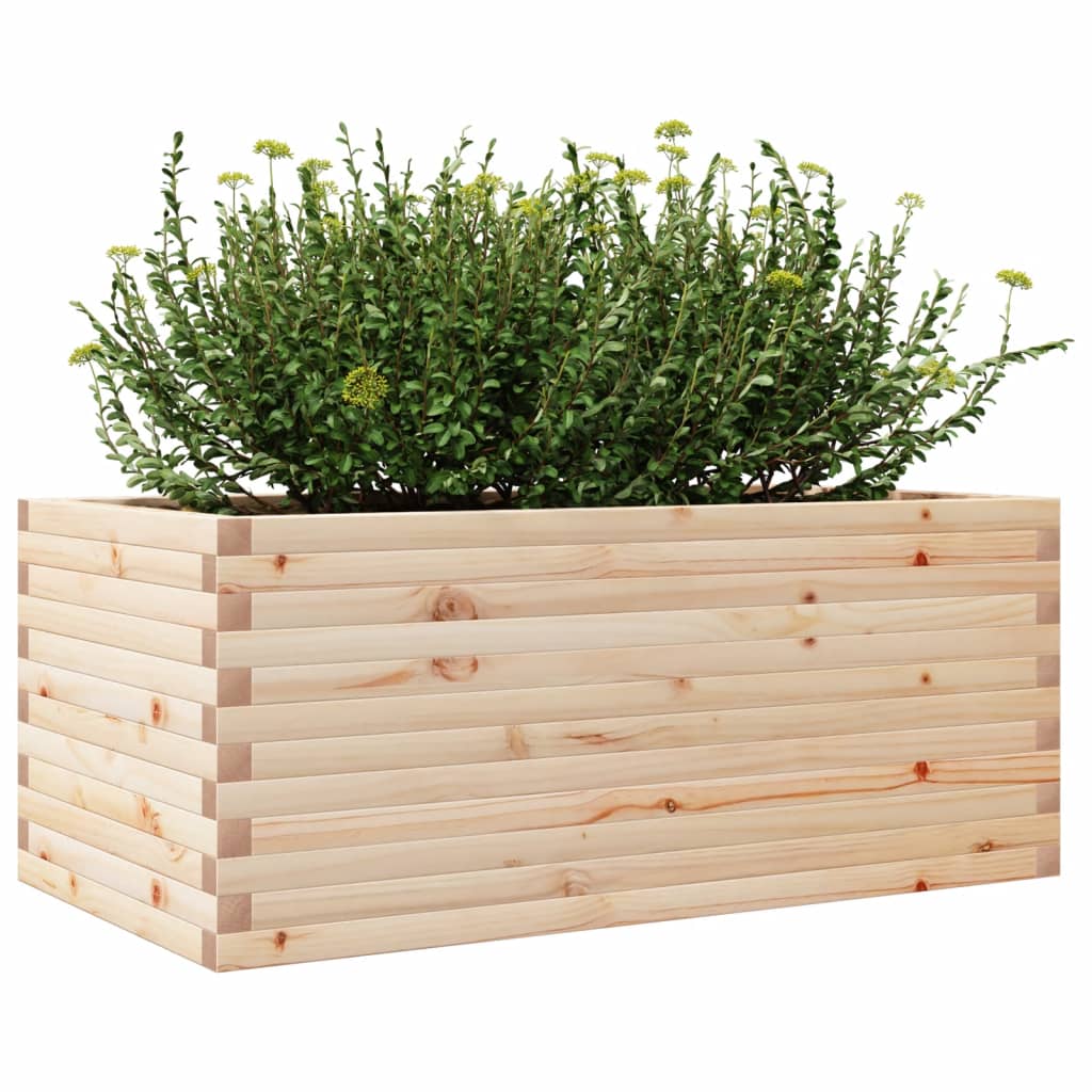 Garden Planter 110x60x46 cm Solid Wood Pine