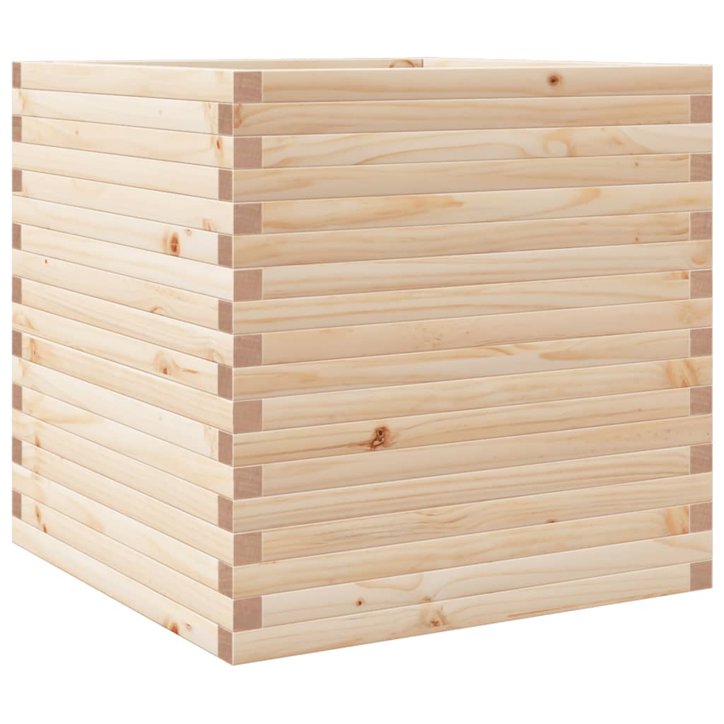 Garden Planter 70x70x68.5 cm Solid Wood Pine