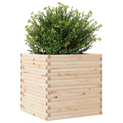 Garden Planter 70x70x68.5 cm Solid Wood Pine