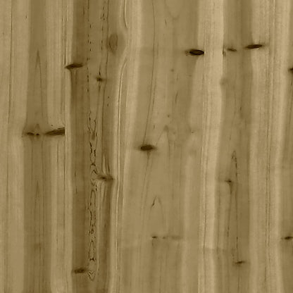Garden Planter 70x70x68.5 cm Impregnated Wood Pine