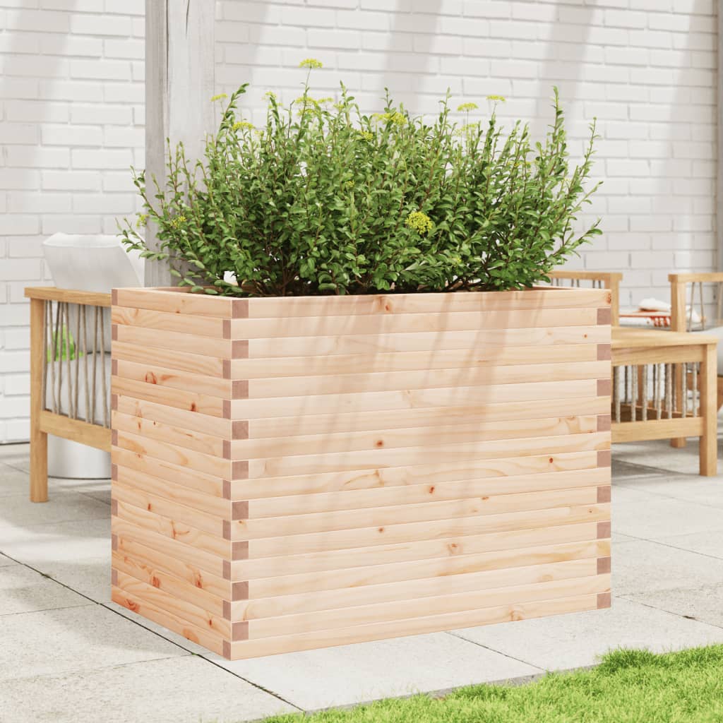 Garden Planter 90x60x68.5 cm Solid Wood Pine