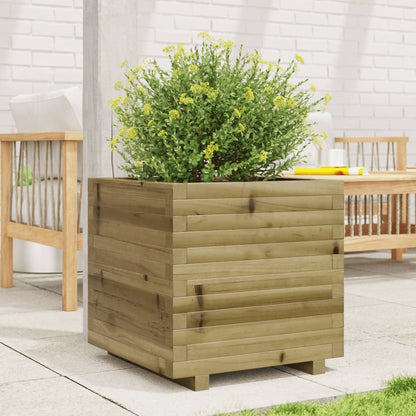 Garden Planter 50x50x49.5 cm Impregnated Wood Pine