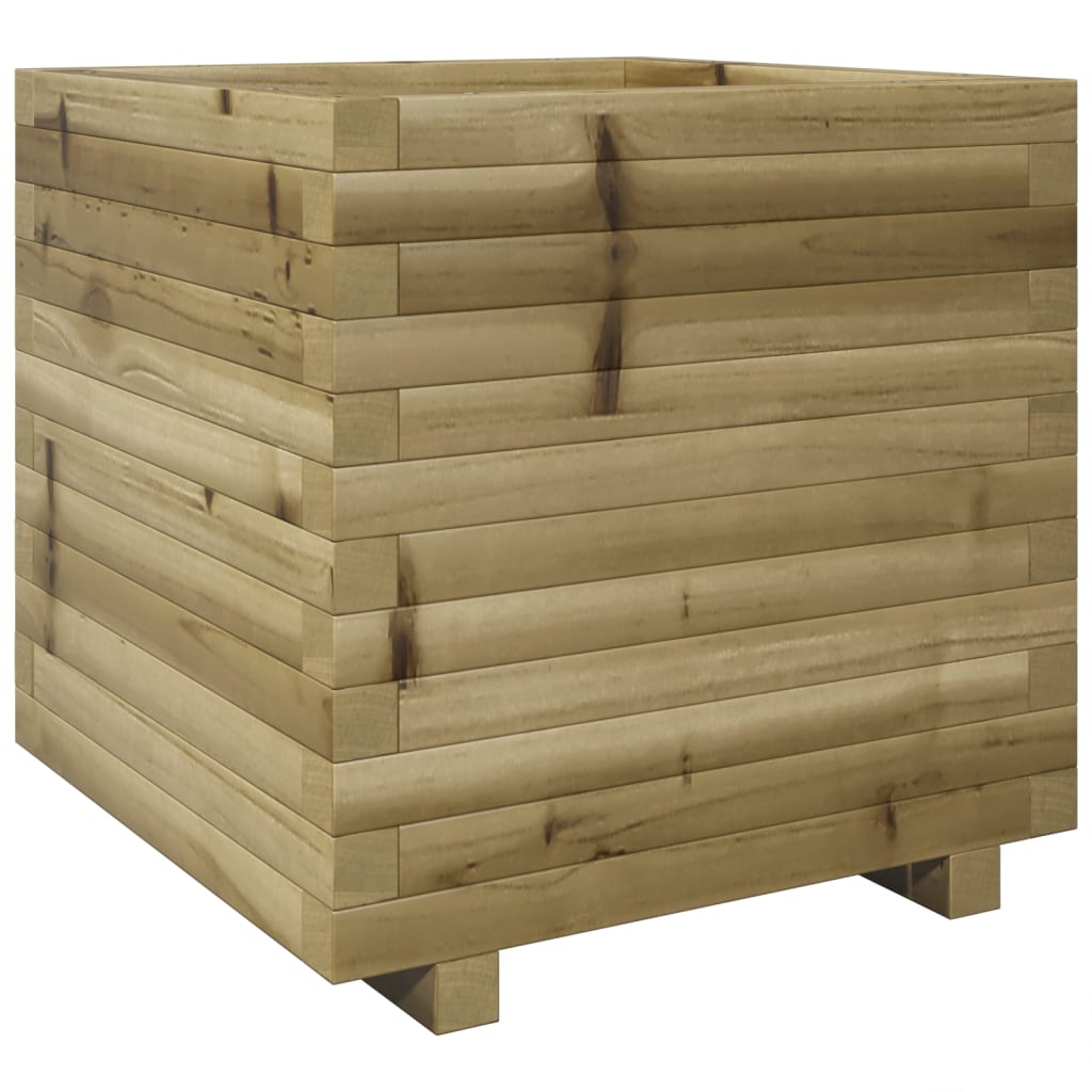 Garden Planter 50x50x49.5 cm Impregnated Wood Pine