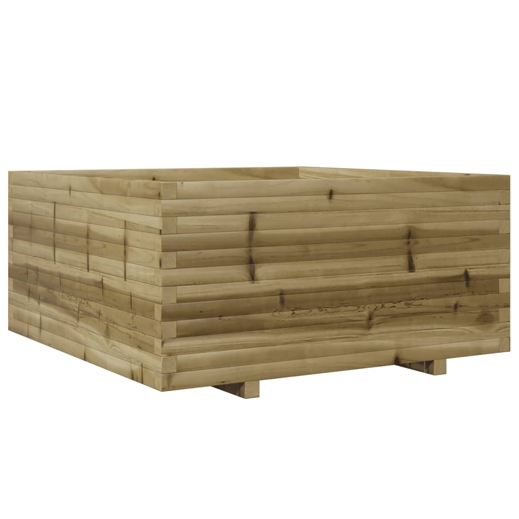 Garden Planter 100x100x49.5 cm Impregnated Wood Pine