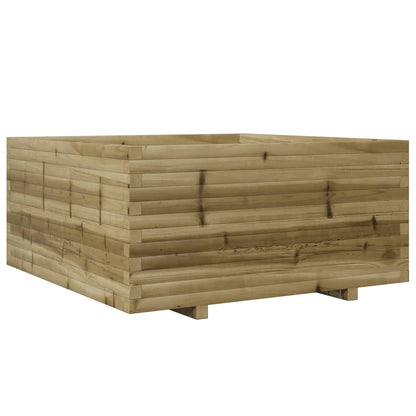 Garden Planter 100x100x49.5 cm Impregnated Wood Pine