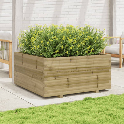 Garden Planter 100x100x49.5 cm Impregnated Wood Pine