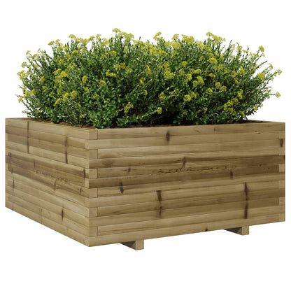 Garden Planter 100x100x49.5 cm Impregnated Wood Pine