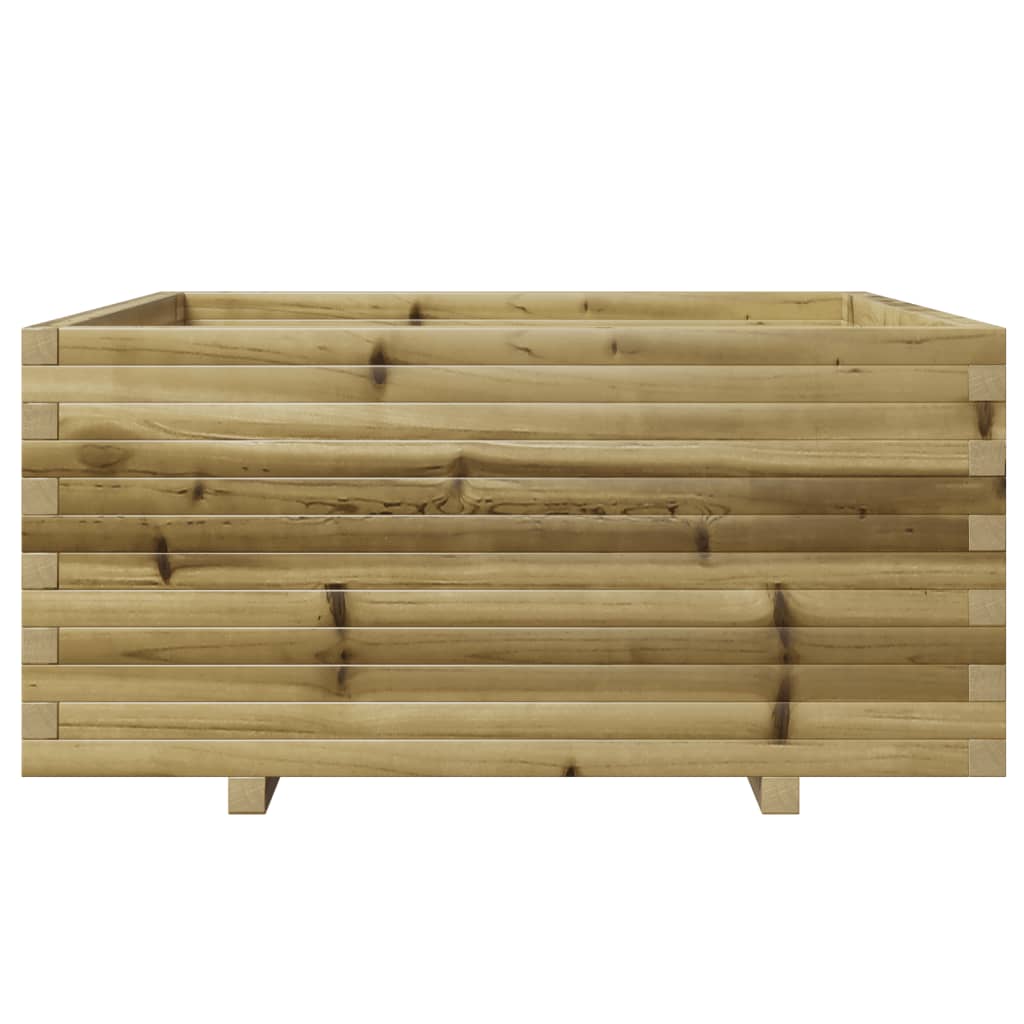 Garden Planter 100x100x49.5 cm Impregnated Wood Pine