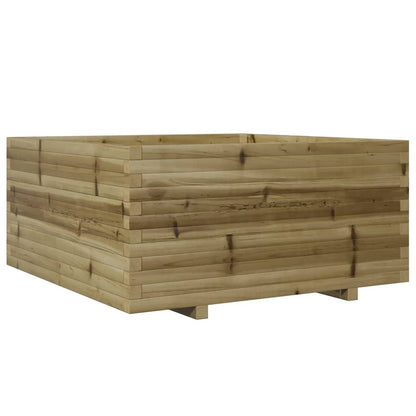 Garden Planter 100x100x49.5 cm Impregnated Wood Pine