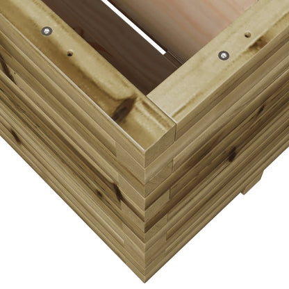 Garden Planter 100x100x49.5 cm Impregnated Wood Pine